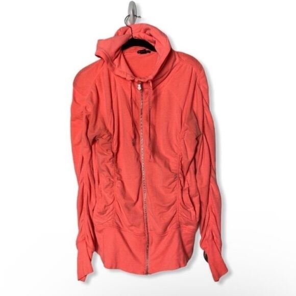 Champion Elite Women’s Coral Zip Up Hoodie Jacket Size Small Lightweight - Picture 2 of 3